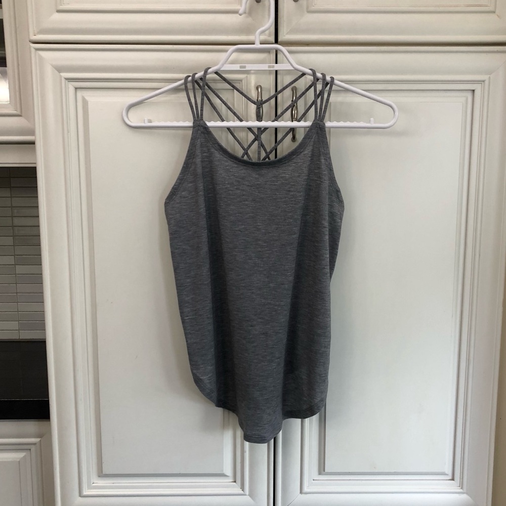 EUC Ivivva by Lululemon girl’s cross-back tank top